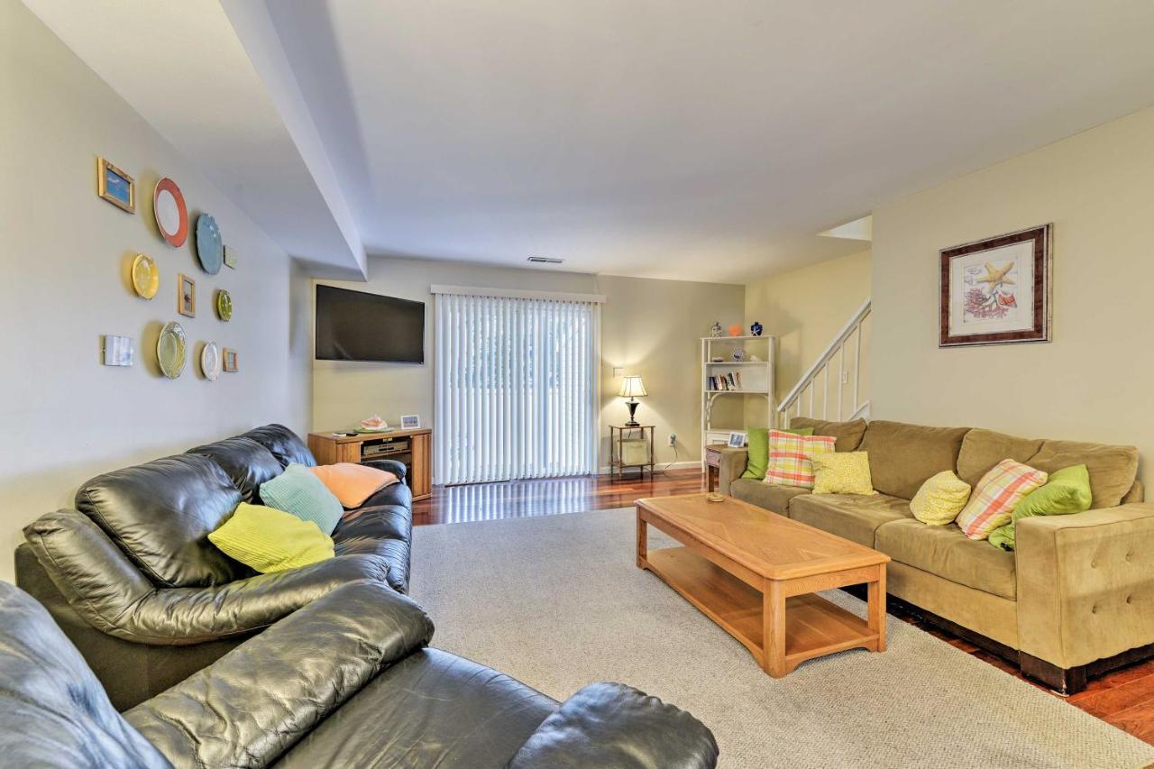 Family-Friendly Wildwood Townhome About 3 Mi To Beach Exterior foto